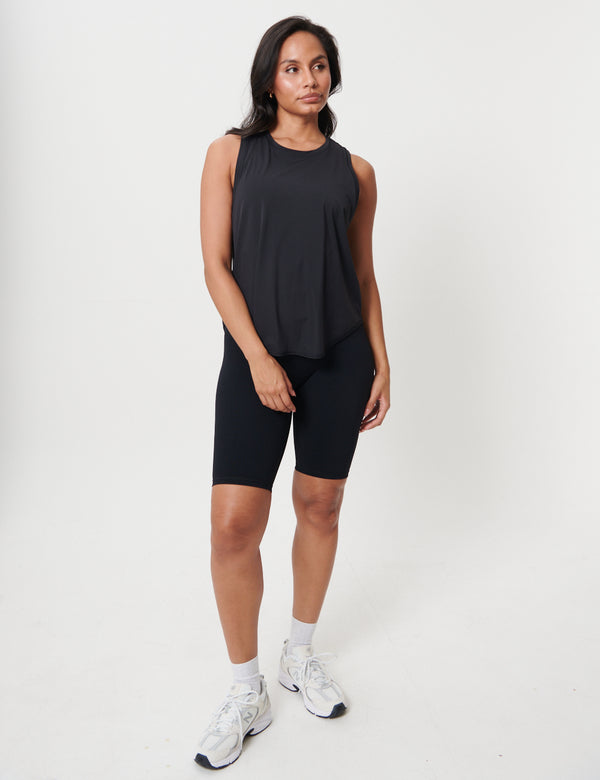 Slash Back Vest - Jet