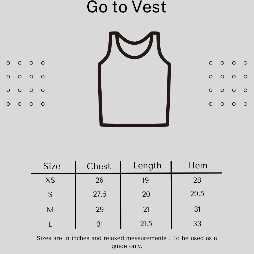 Go to vest Vanilla