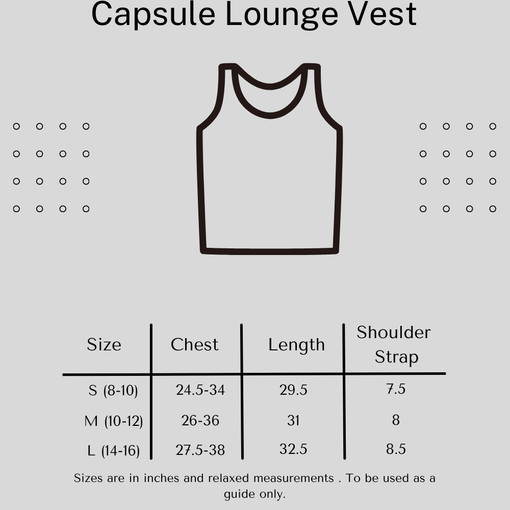 
                      
                        Capsule lounge vest- Grey
                      
                    