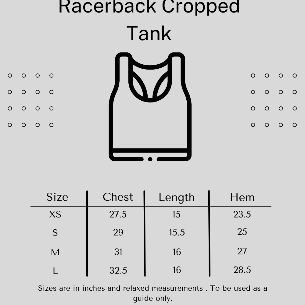 
                      
                        Racerback cropped tank top- Blanc
                      
                    