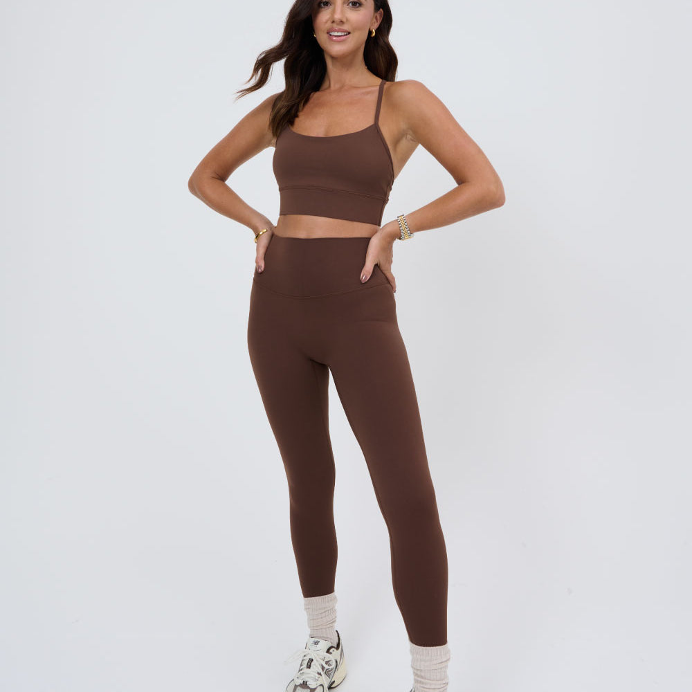 
                      
                        Activewear Chocolate leggings full set
                      
                    